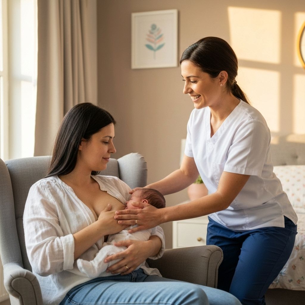 Postnatal care with mother and baby